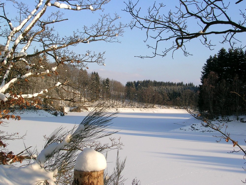 Pûreté naturelle d'un bel hiver