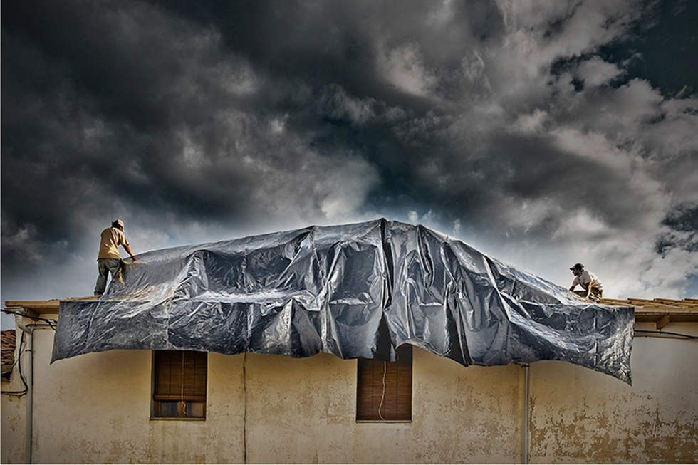 Pretormenta y retejando