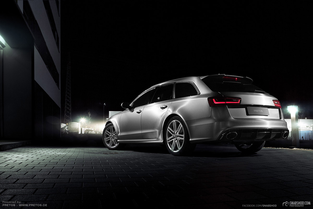 PRETOS.de Audi RS6 brushed titanium #2