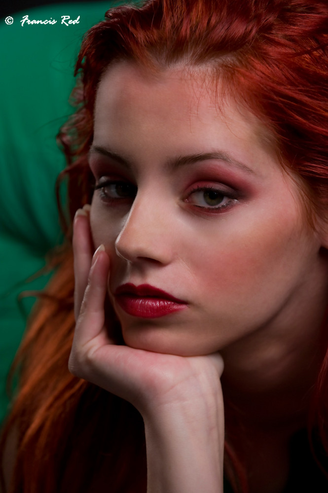 Pretty Redhead - Ariel Portrait