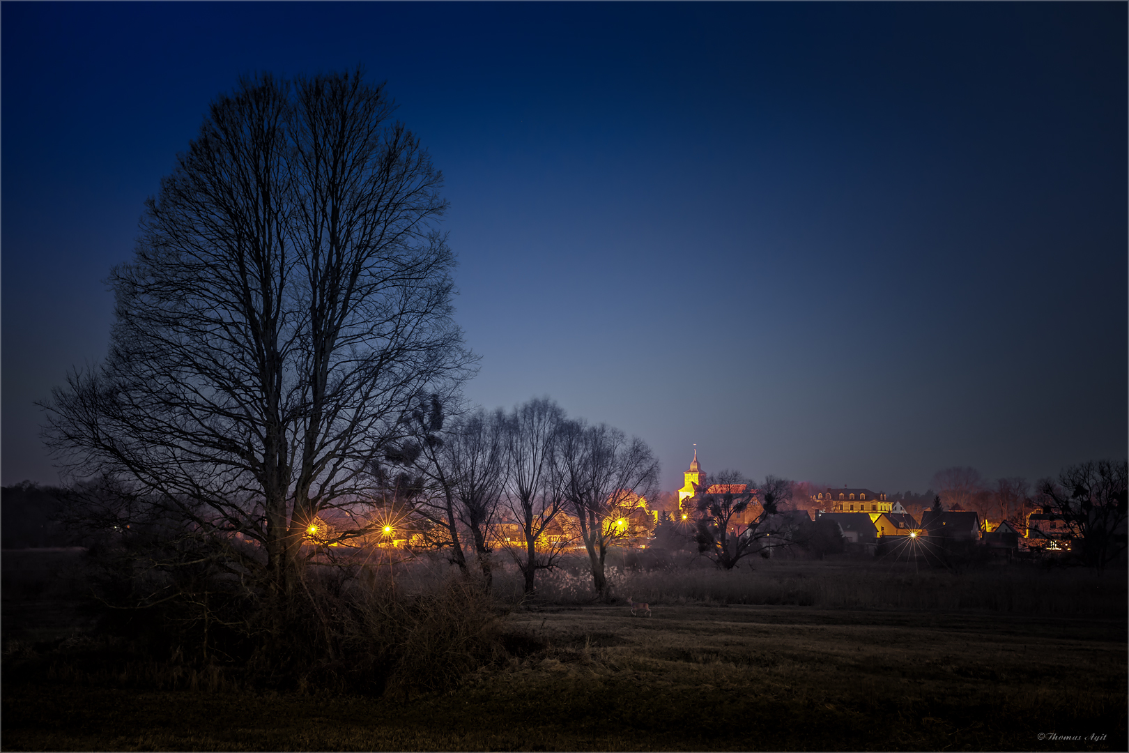 Pretzien mit der Thomaskirche