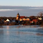 Pretzin in der Abendsonne