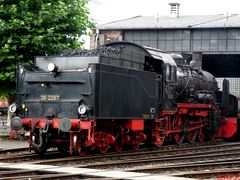 Preußische P8 der Baureihe 382267 im Eisenbahnmuseum Bochum-Dahlhausen