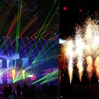 PRG Light and Sound Show: Pyrotechnik