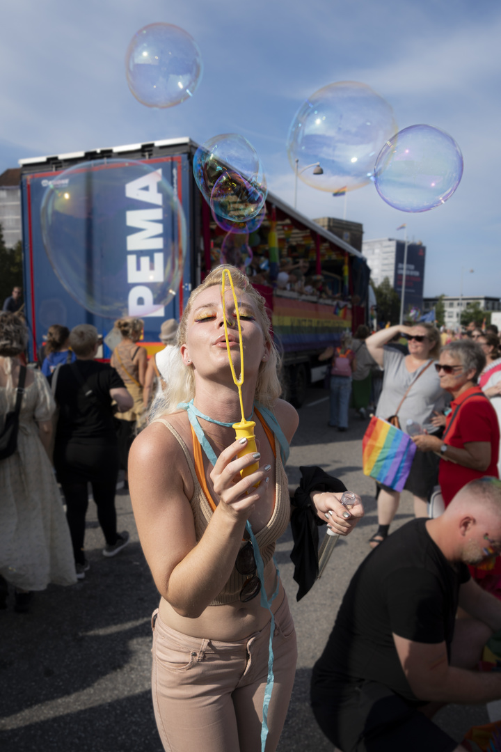 Pride bubbles