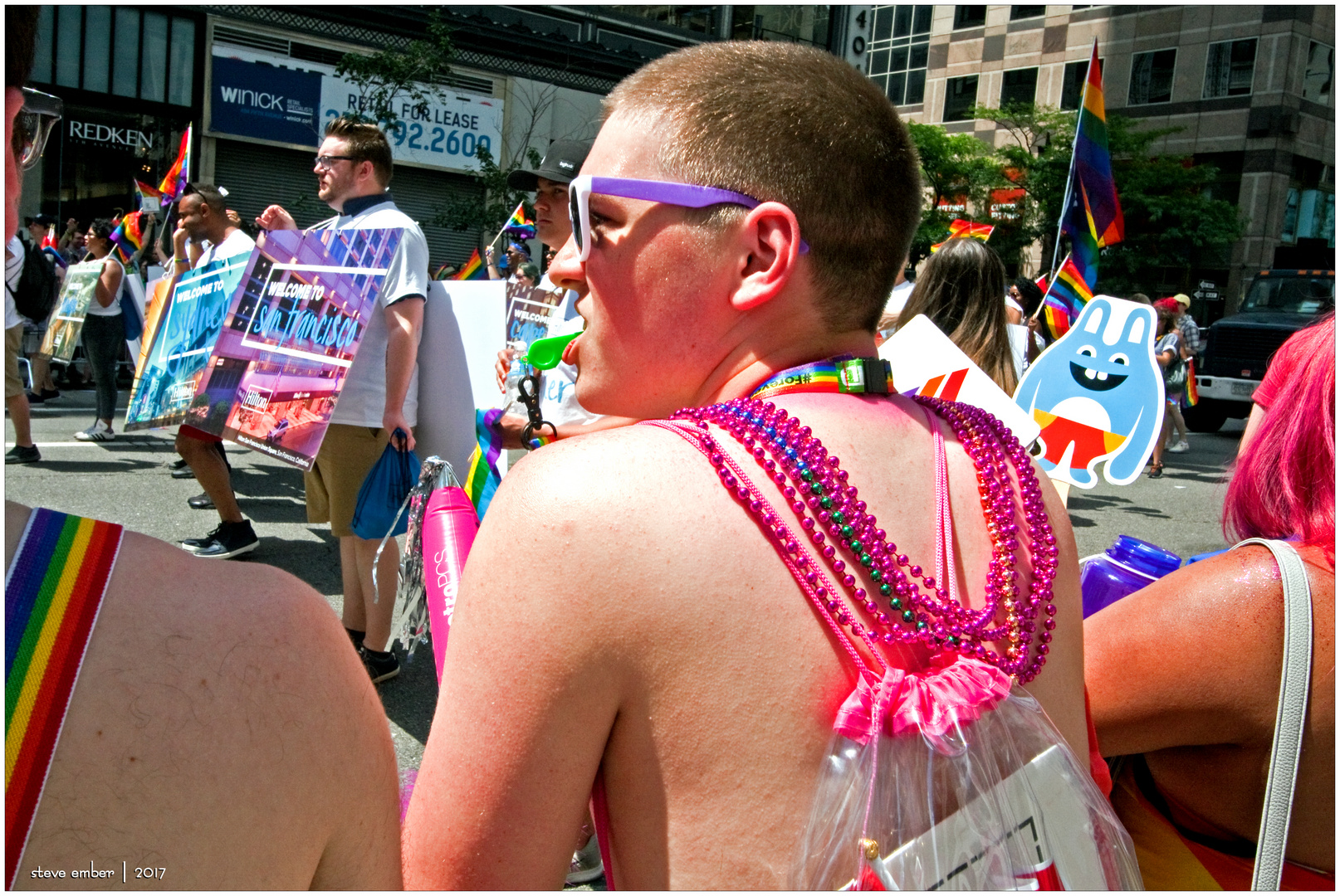 Pride-ful Moments along a Parade Route No 3 - Welcome to San Francisco