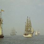 Pride of Baltimore et Europa - Parade Tall Ships Race Cherbourg 2005