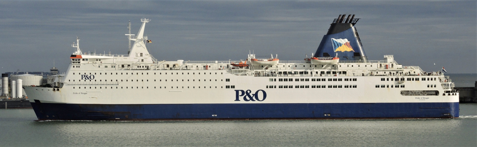 PRIDE OF BRUGES in Zeebrugge