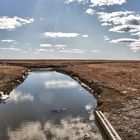 Priel auf Hallig Gröde