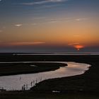 Priel auf Hallig Langeness