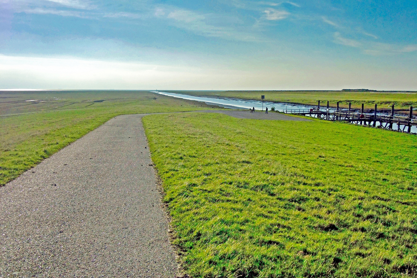 Priel zum Meer - 