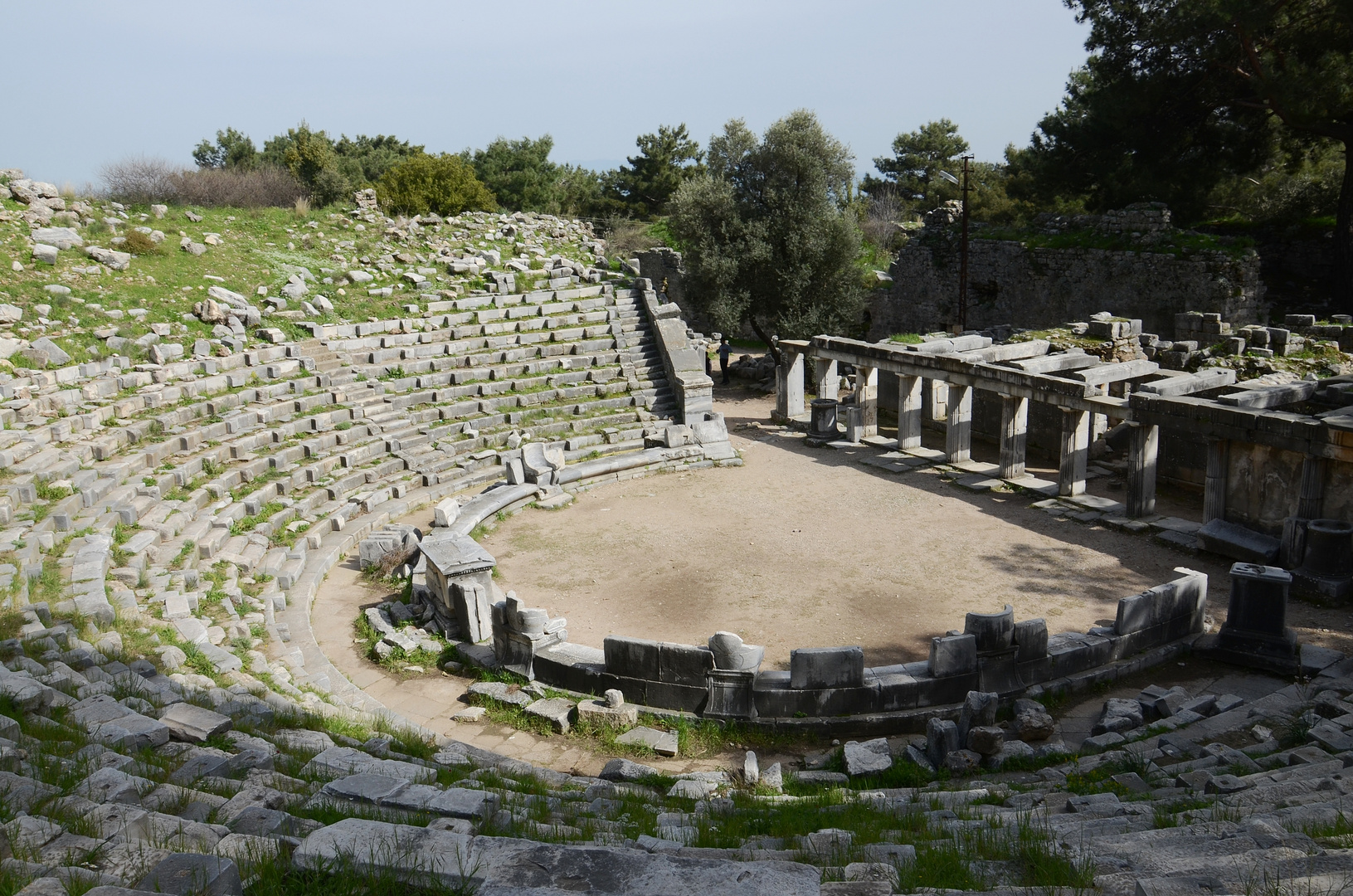 priene, theater