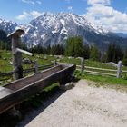 Priesbergalm / Blick zum Watzmann