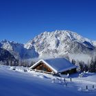 Priesbergalm vor Watzmann