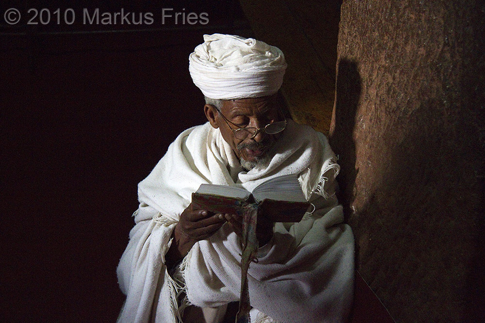 Priester in Lalibela / Äthiopien