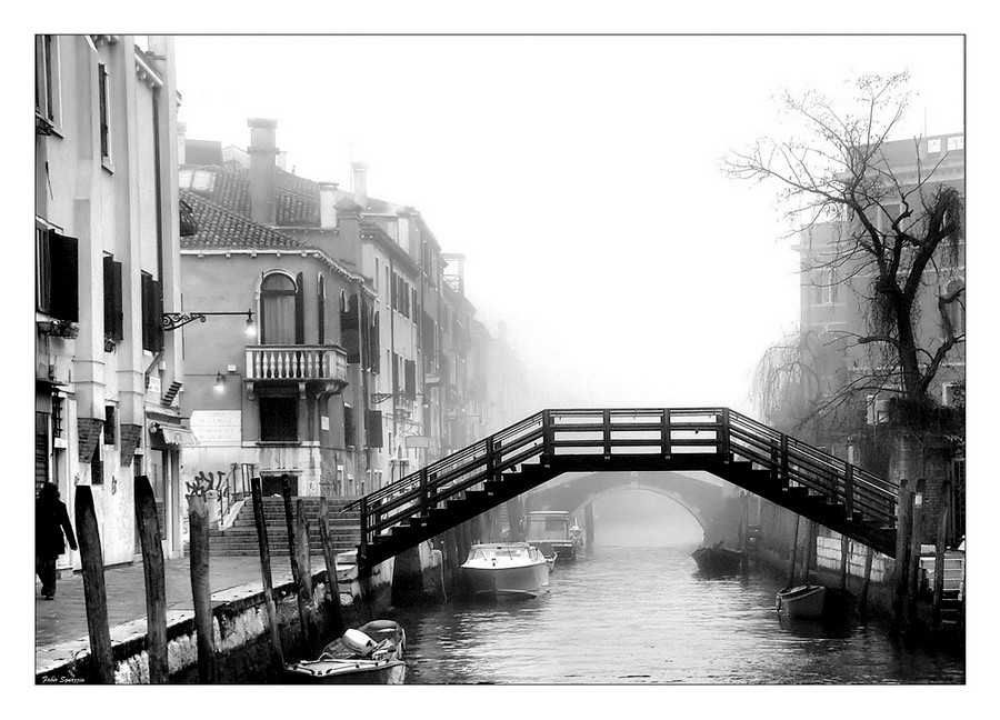 Prima nebbia a Venezia