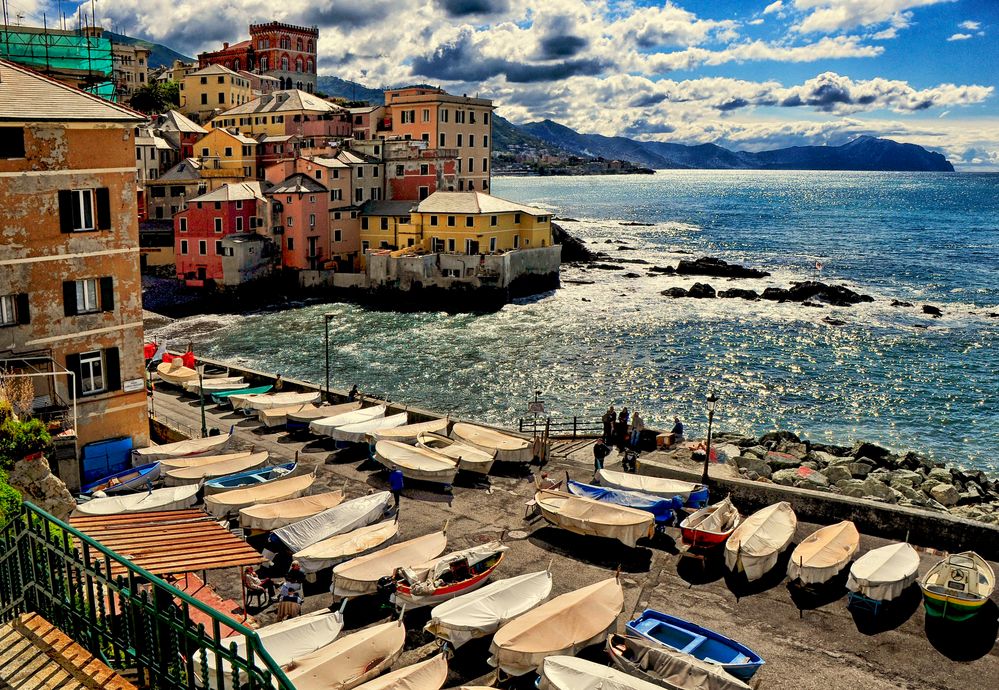 Primavera a Boccadasse