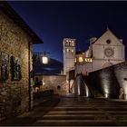 prime luci alla Basilica di Santo Francesco