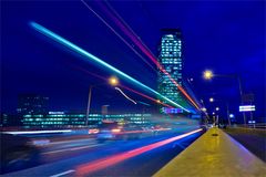 Prime Tower by night