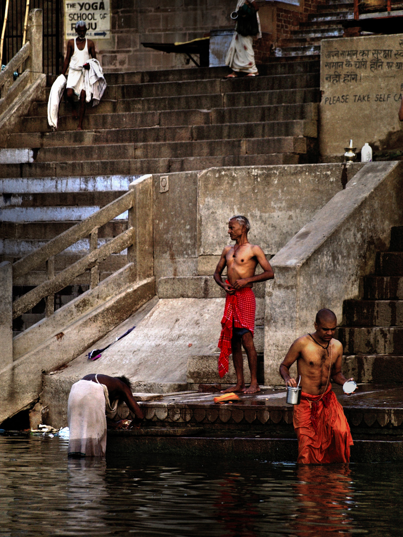 Primeras horas en el Ganges...