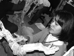 Primero, los pies.