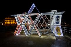 Prins Hendrikkade - House of Cards (Amsterdam Light Festival) - 05