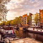 Prinsengracht am Abend