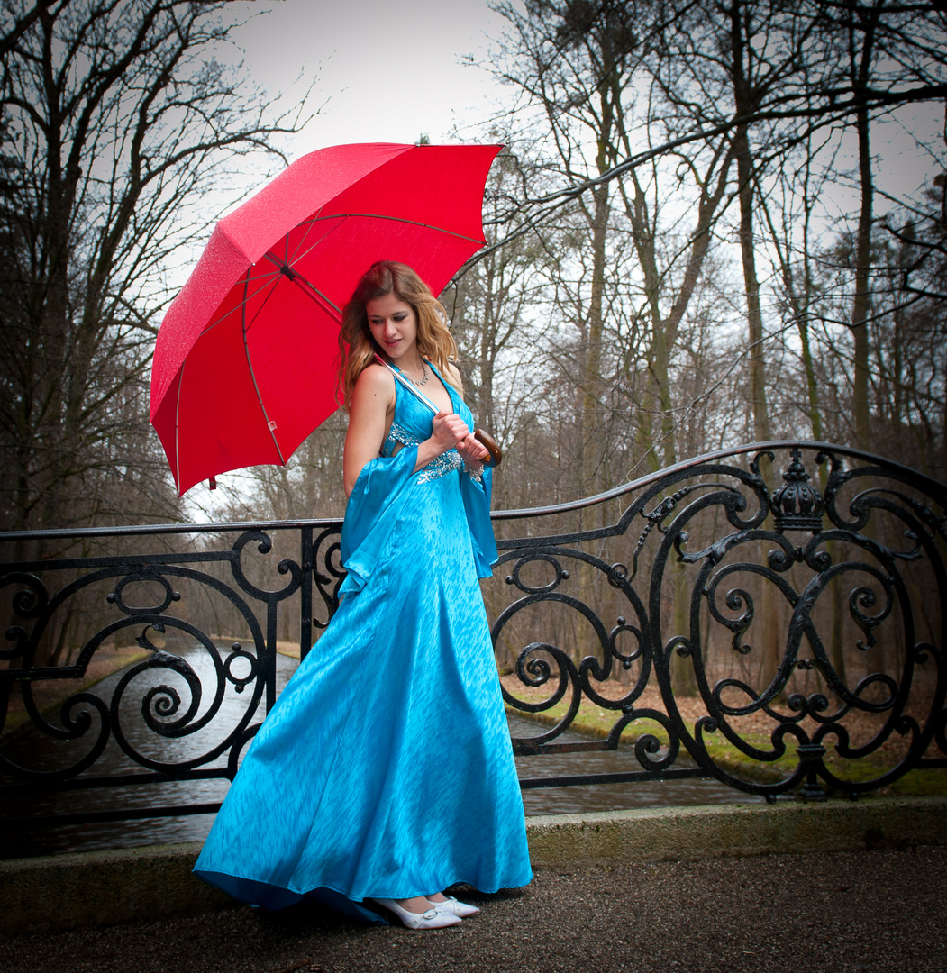 Prinzessin CINDY im Schlosspark