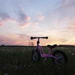 Prinzessin hat ihr Fahrrad vergessen