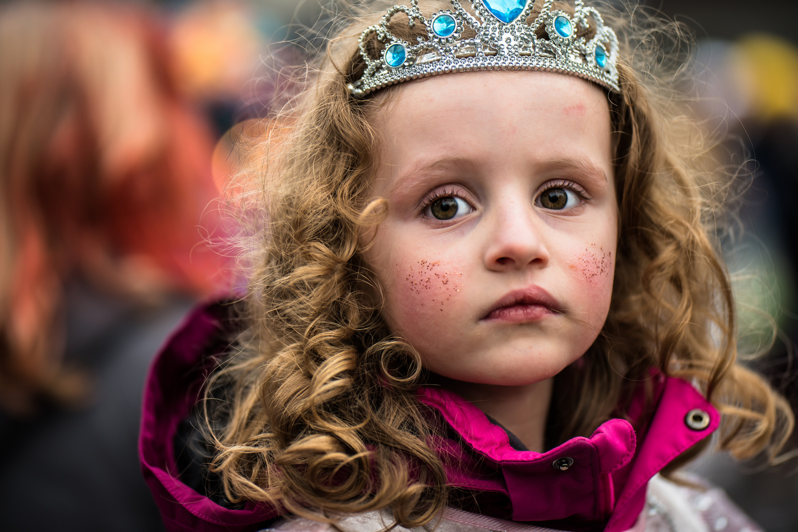 Prinzessin im Straßenkarneval