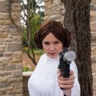 Prinzessin Leia im Rahmen der DoKomi 2016