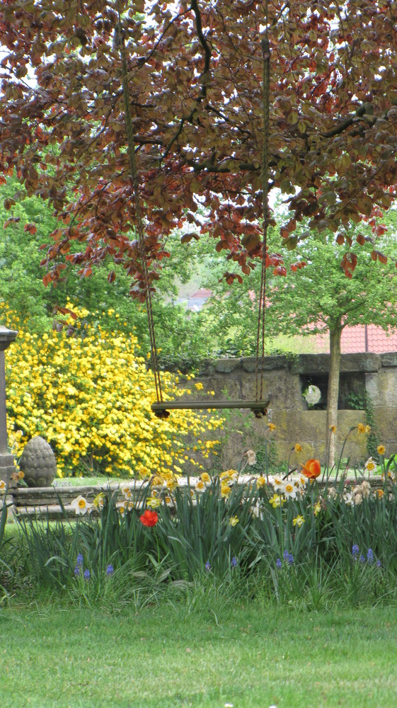 Prinzessinen Garten bei der Burg Bad Bentheim