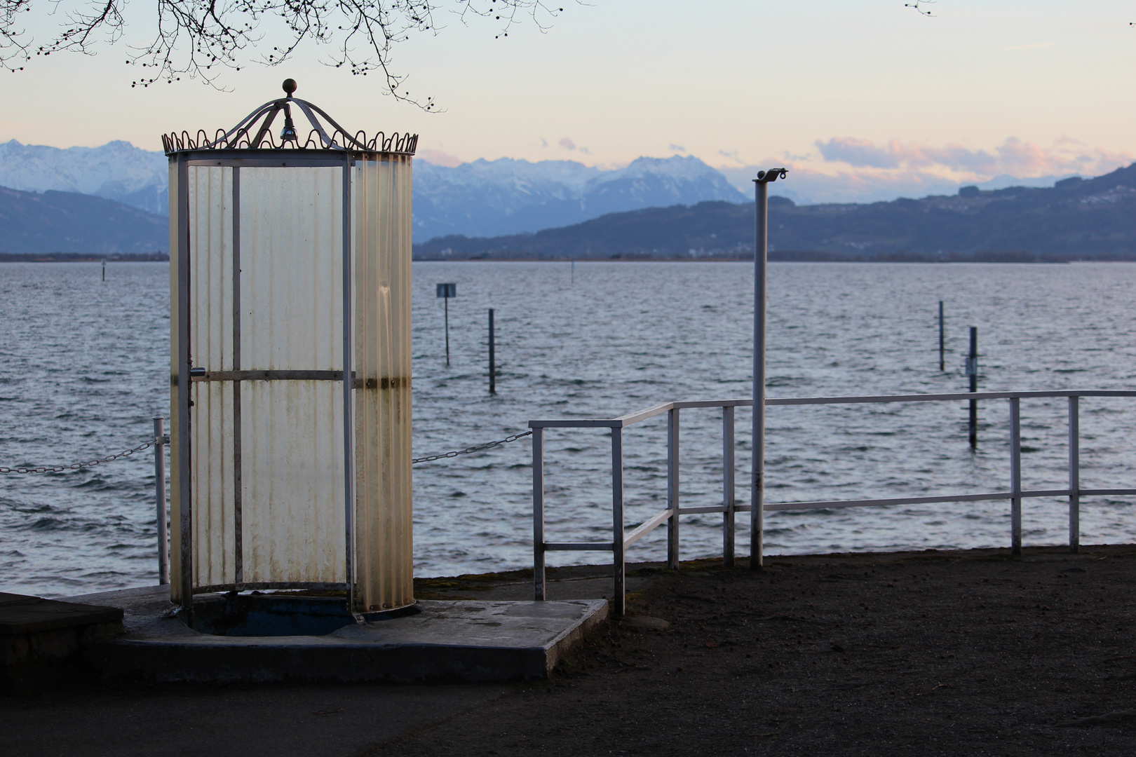 Prinzessinnendusche ;) am See