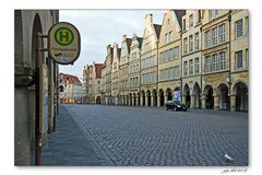 Prinzipalmarkt am frühen Sonntagmorgen...