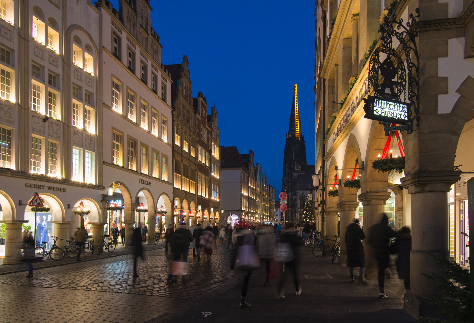 [ Prinzipalmarkt im Advent ]