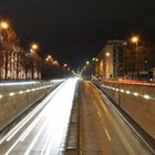 Prinzregentenstreet at night