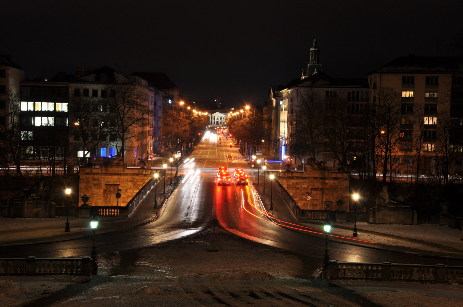 Prinzregentenstreet at night II