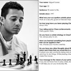 Prison Chess Portrait - Miguel Suarez