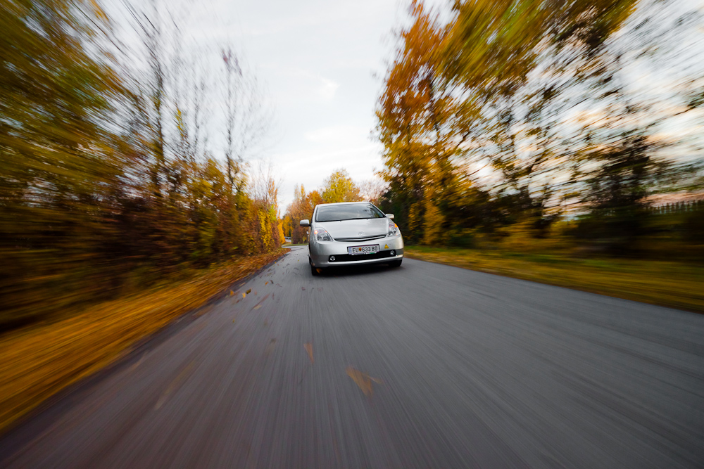 Prius im Herbst