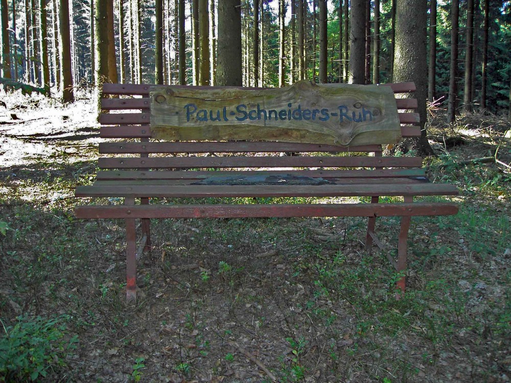 Privat-Bank mitten im Wald?