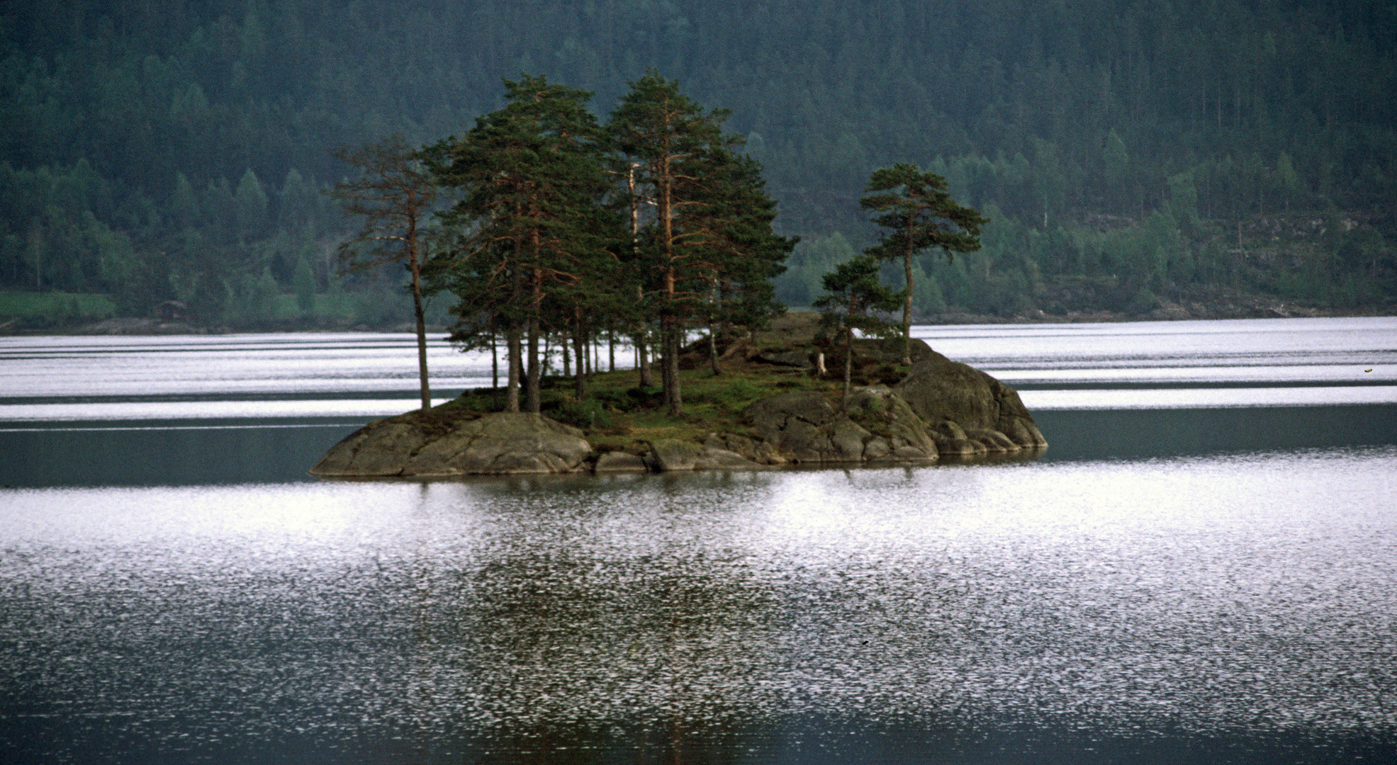 Privat-Insel in Norwegens Setesdal