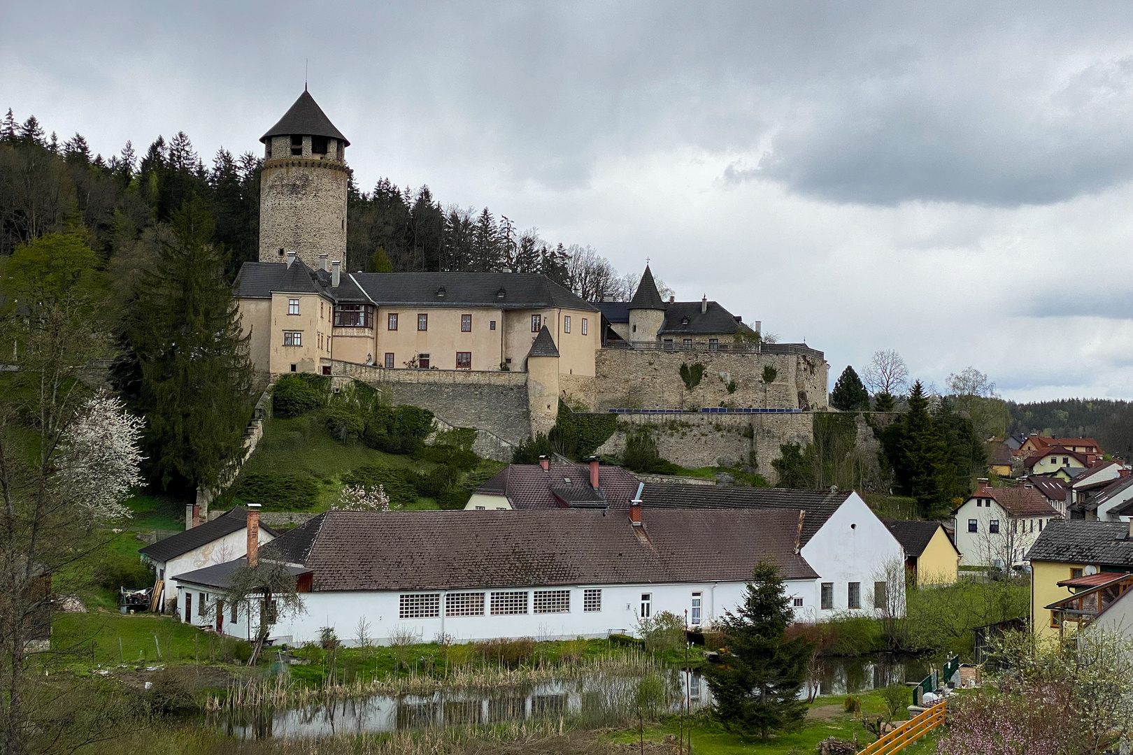 Privat Schloss Litschau ( nördlichste Stadt Österreichs )