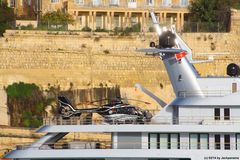 Privat-Yacht mit eigenem Hubschrauber  in Valletta (Malta) (2)