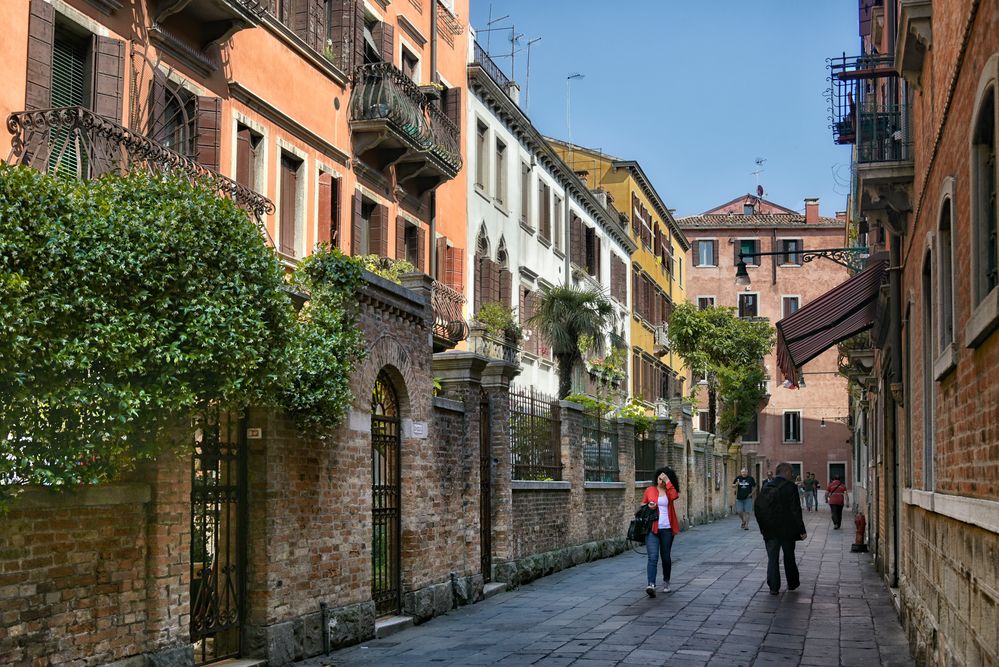 Private Gassen in Venedig