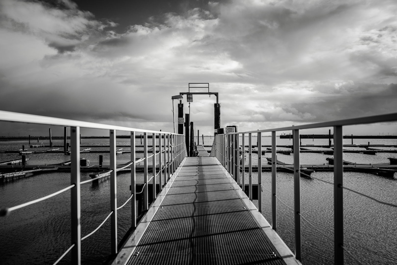 Private Steganlage des Segelvereins Langeoog e.V