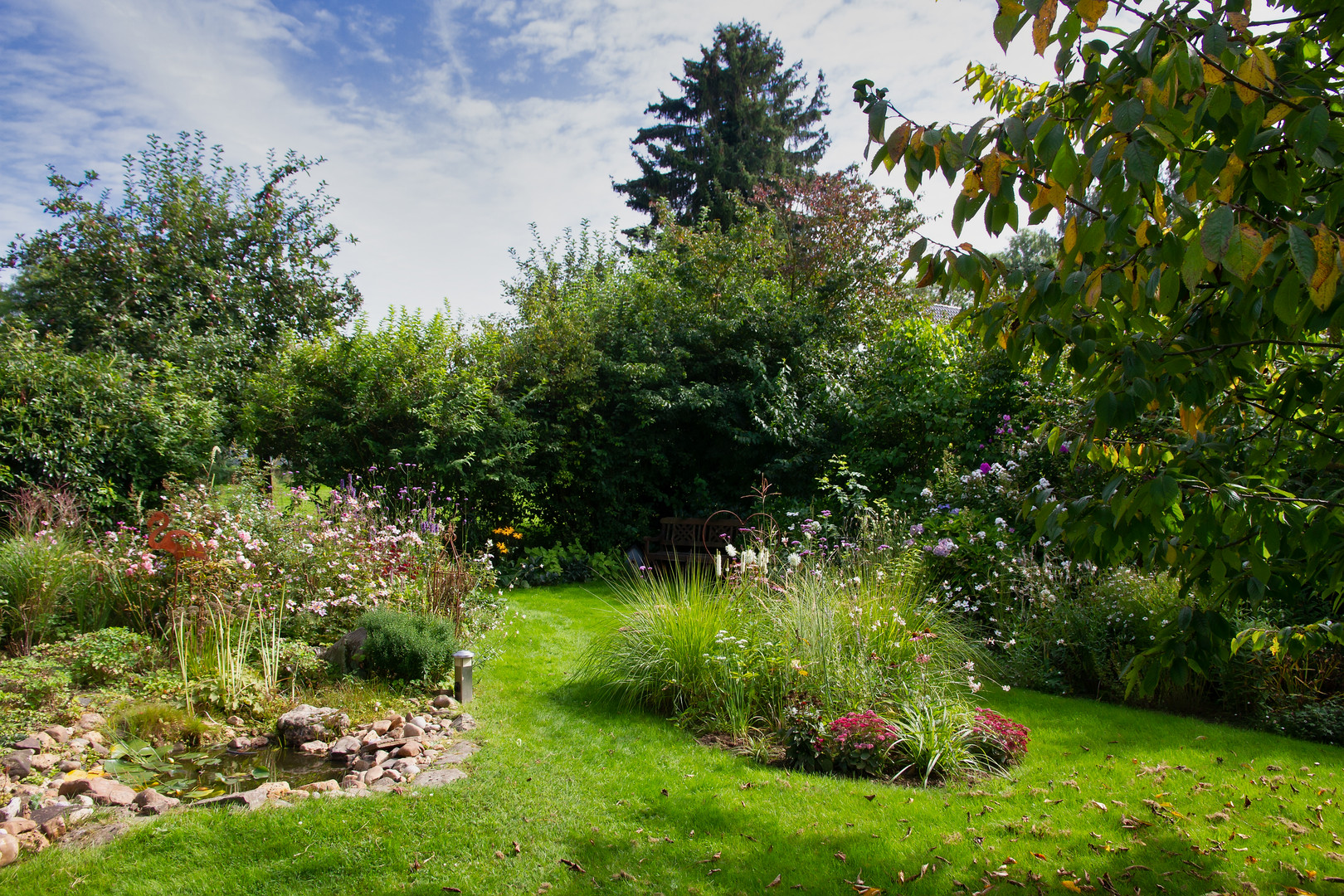 Privater Garten in der Stadt Blankenberg III