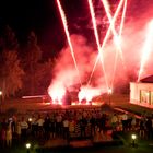 Privatfeuerwerk am Parkhotel Surenburg - Deutschland, Nordrhein-Westfalen