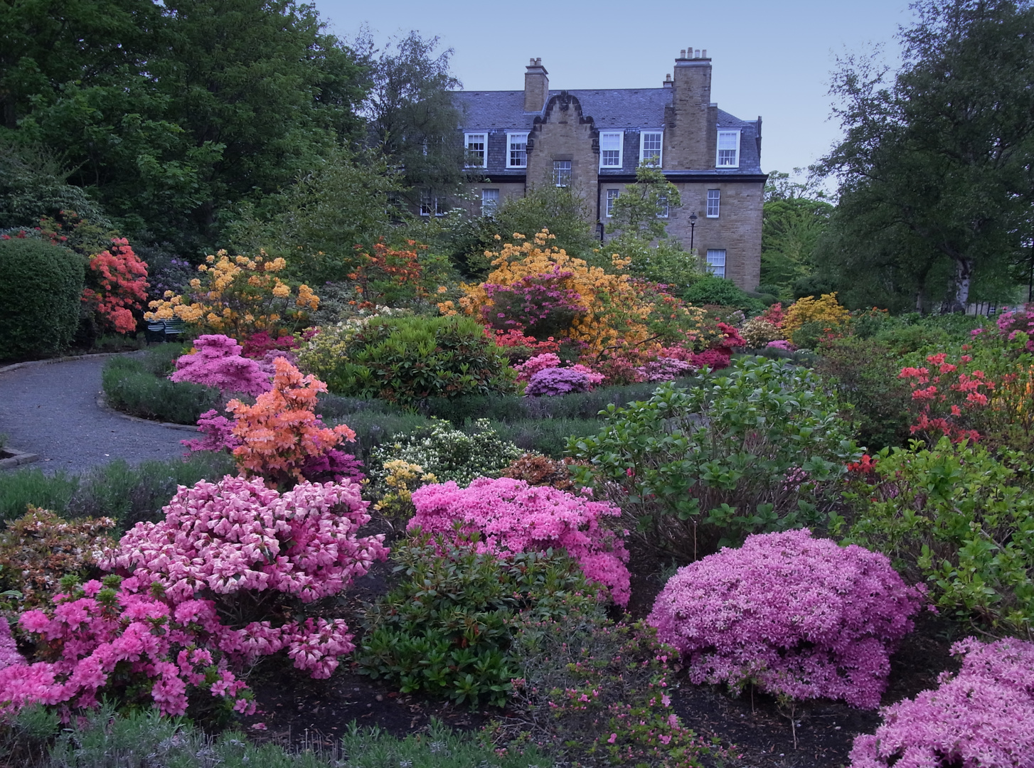 Privatgarten in Schottland