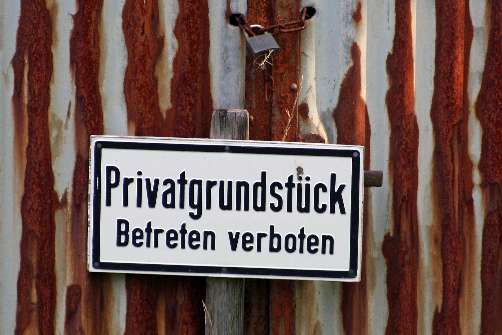 Privatgrundstück - Betreten Verboten