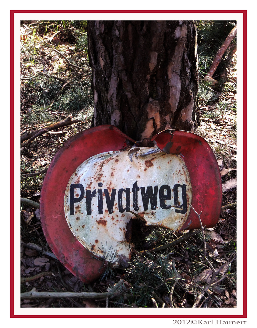 Privatweg